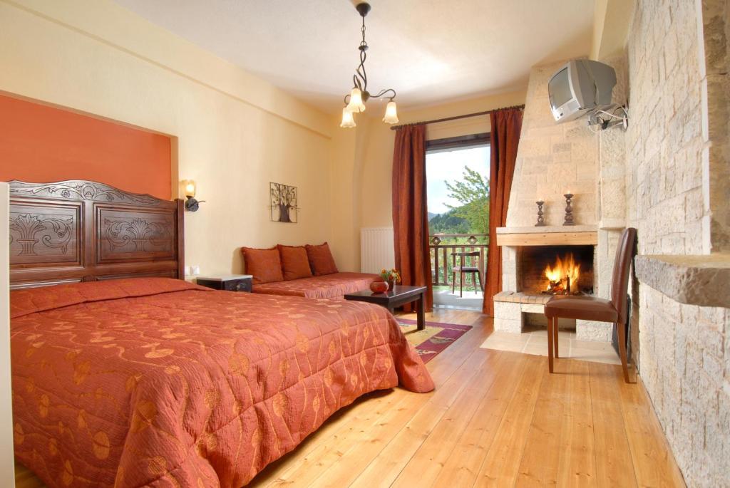 Hotel Mikri Arktos Eláti Habitación foto